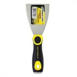 G-FORCE 3" FLEXIBLE SCRAPER ERGO GRIP HANDLE STAINLESS STEEL BLADE