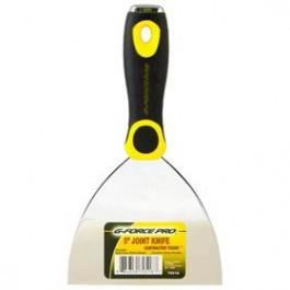 G-FORCE 70518 5" FLEXIBLE STAINLESS STEEL JOINT KNIFE ERGO GRIP HANDLE